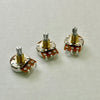 250K Bourns Pots Pro Audio Short Shaft Audio Taper, Set of 3 | Tone Man Guitar