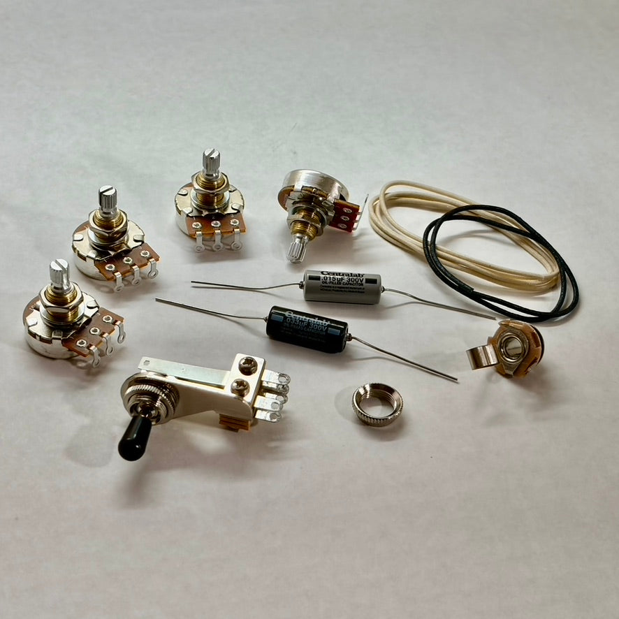 SG Wiring Kit - DIY Premium Kit - PIO Tone Caps