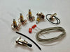 Les Paul Wiring Kit - DIY Classic Kit - Long Shaft Pots - Orange Drop Caps
