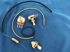 Les Paul Jr Wiring Kit - DIY Kit Premium - PIO Tone Cap Short Shaft Pots