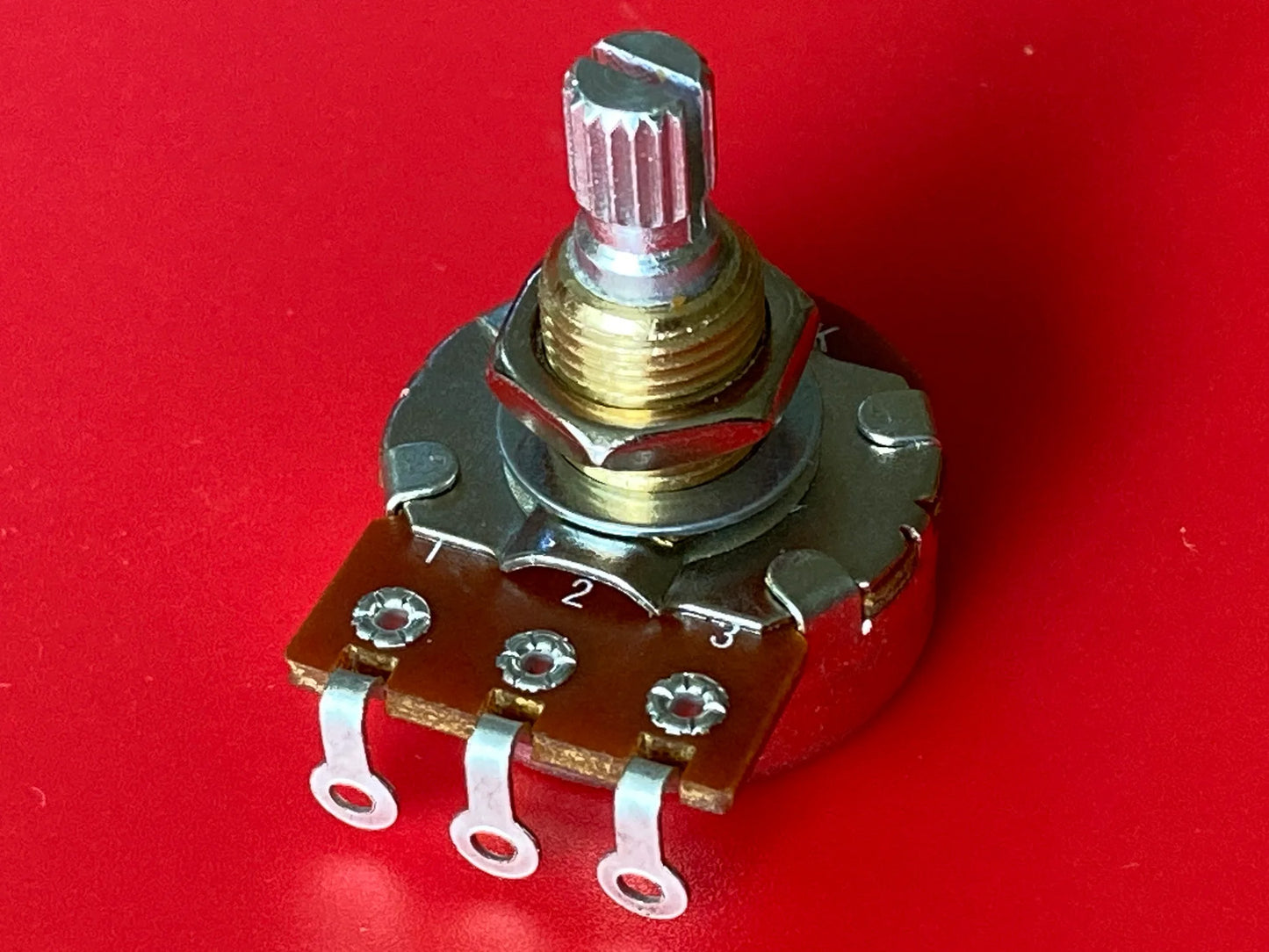 500K Bourns Pots Pro Audio Short Shaft Audio Taper Set Of 2