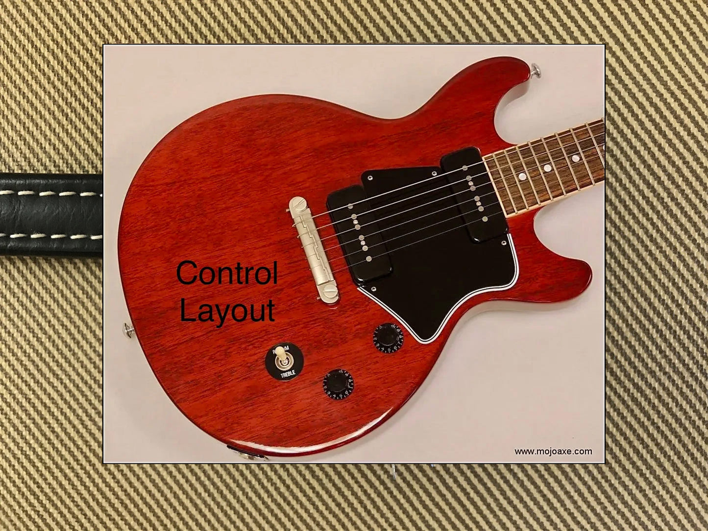 Les Paul Special Gibson DC Wiring Harness - Premium Prewired Kit - Short Shaft Pots - PIO Tone Capacitor