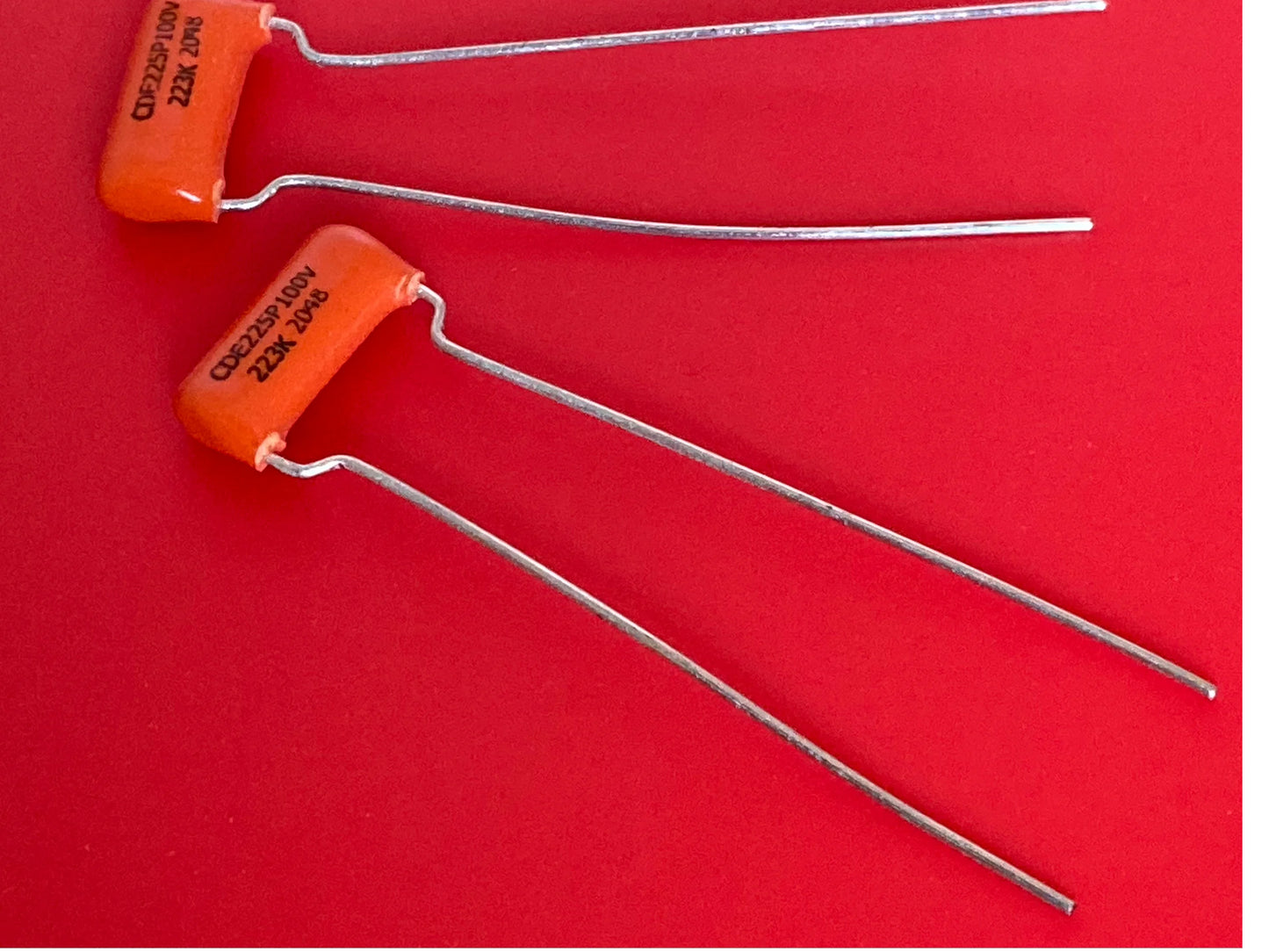 Les Paul Wiring Kit - DIY Classic Kit - Short Shaft Pots - Orange Drop Caps