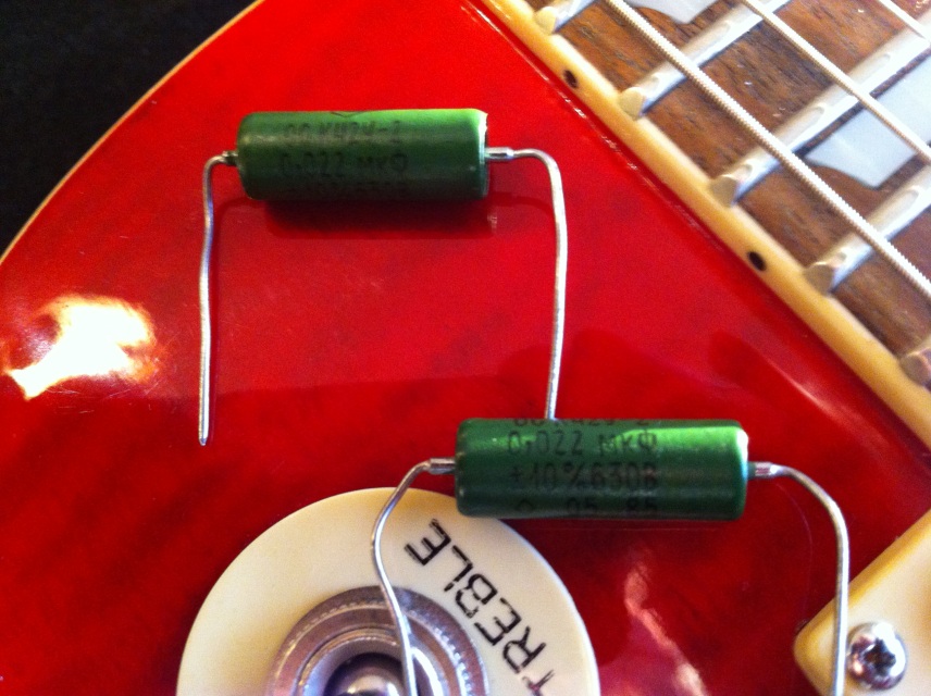 SG Gibson or Epiphone upgrade wiring kit switch tone caps