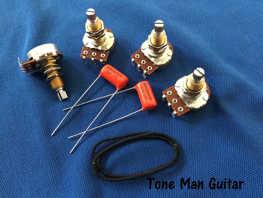 Guitar Upgrade Wiring parts and Kits Gibson Epiphone Les Paul Fender