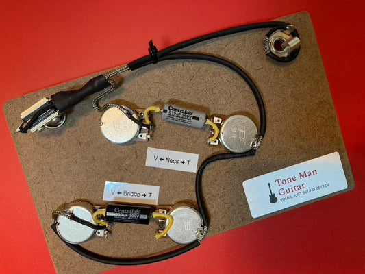 How to Upgrade the ES-335 Wiring Harness and Install Hollowbody Wiring Without Losing Your Mind