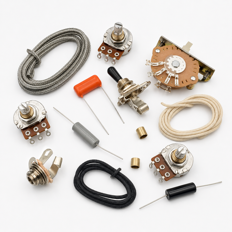 Parts & Components for Guitar Wiring Harness
