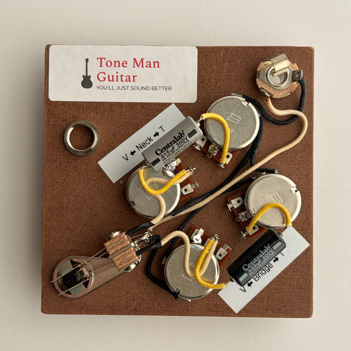 SG Prewired Premium 59 Series PIO Tone Cap