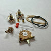 Telecaster 3-Way Wiring Kit - Orange Drop Caps - Pro Audio Potentiometers