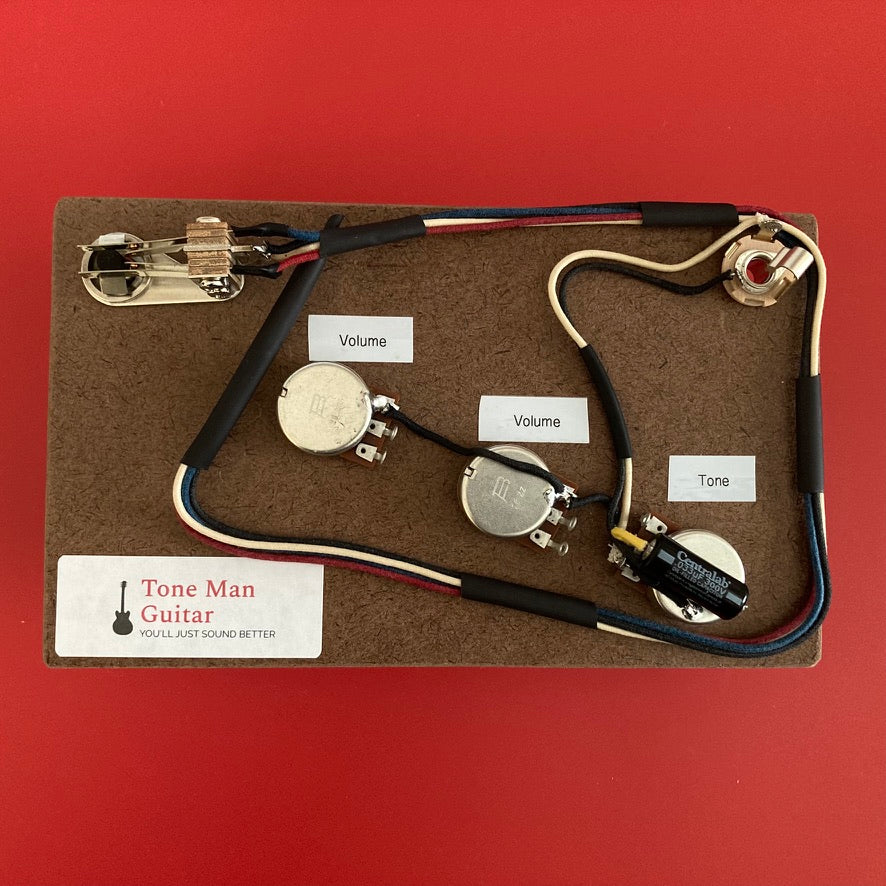 Explorer Prewire Kit Premium Series 4 Control PIO Tone Cap