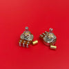 250K Bourns Pots Pro Audio Short Shaft Audio Taper With Pot Sleeves For Telecaster, Set of 2