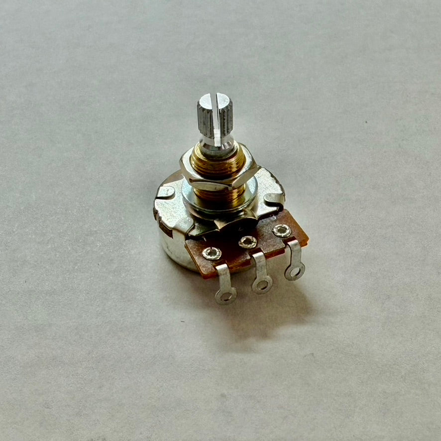 500K Bourns Potentiometers Pro Audio Short Shaft Audio Taper | Tone Man Guitar