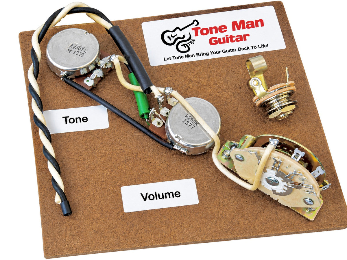 Nashville Telecaster Wiring Harness – Prewired, 3 Pickup, PIO
