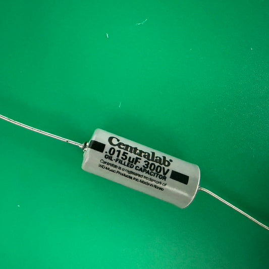.015uf Guitar Paper In Oil Tone Cap - Centralab PIO | Tone Man Guitar