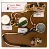 Stratocaster Wiring Harness - Eric Johnson Premium Prewired - Paper In Oil Capacitor