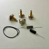 Les Paul Wiring Kit - DIY Premium Components - Long Shaft Pots - PIO Caps