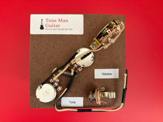 Telecaster Wiring Harness - Blues 60s Premium Prewired Kit - Paper in Oil Capacitor