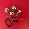 Les Paul Wiring Kit - DIY Premium Components - Long Shaft Pots - PIO Caps