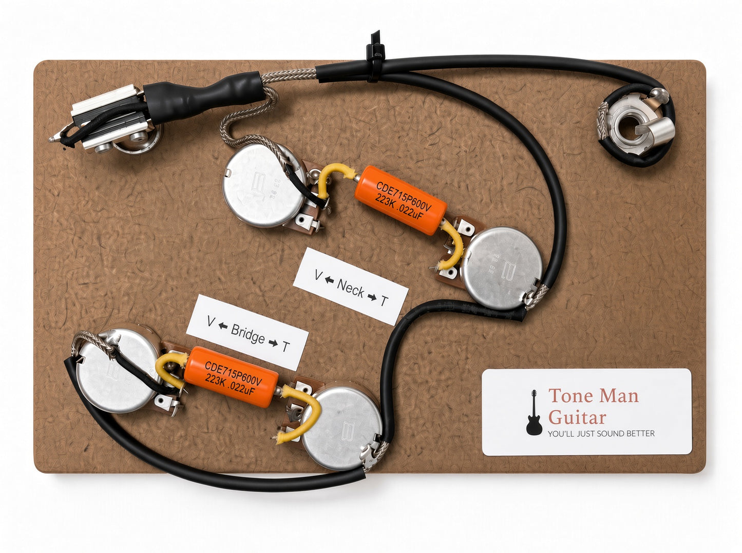 ES-335 Prewired Wiring Harness
