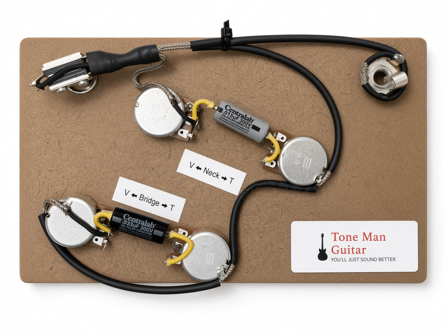 ES-335 Prewired Wiring Harness