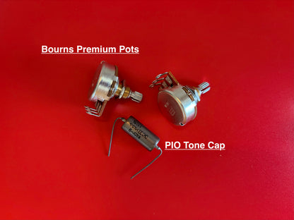 Blues '60s Telecaster Wiring Harness – Prewired, .033 PIO