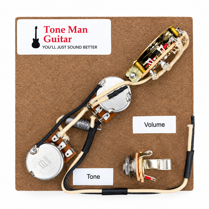 Blues '60s Telecaster Wiring Harness – Prewired, .033 PIO