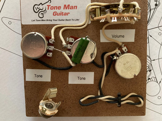 Stratocaster Eric Johnson Premium Series Prewire PIO Tone Cap .1uf tone cap