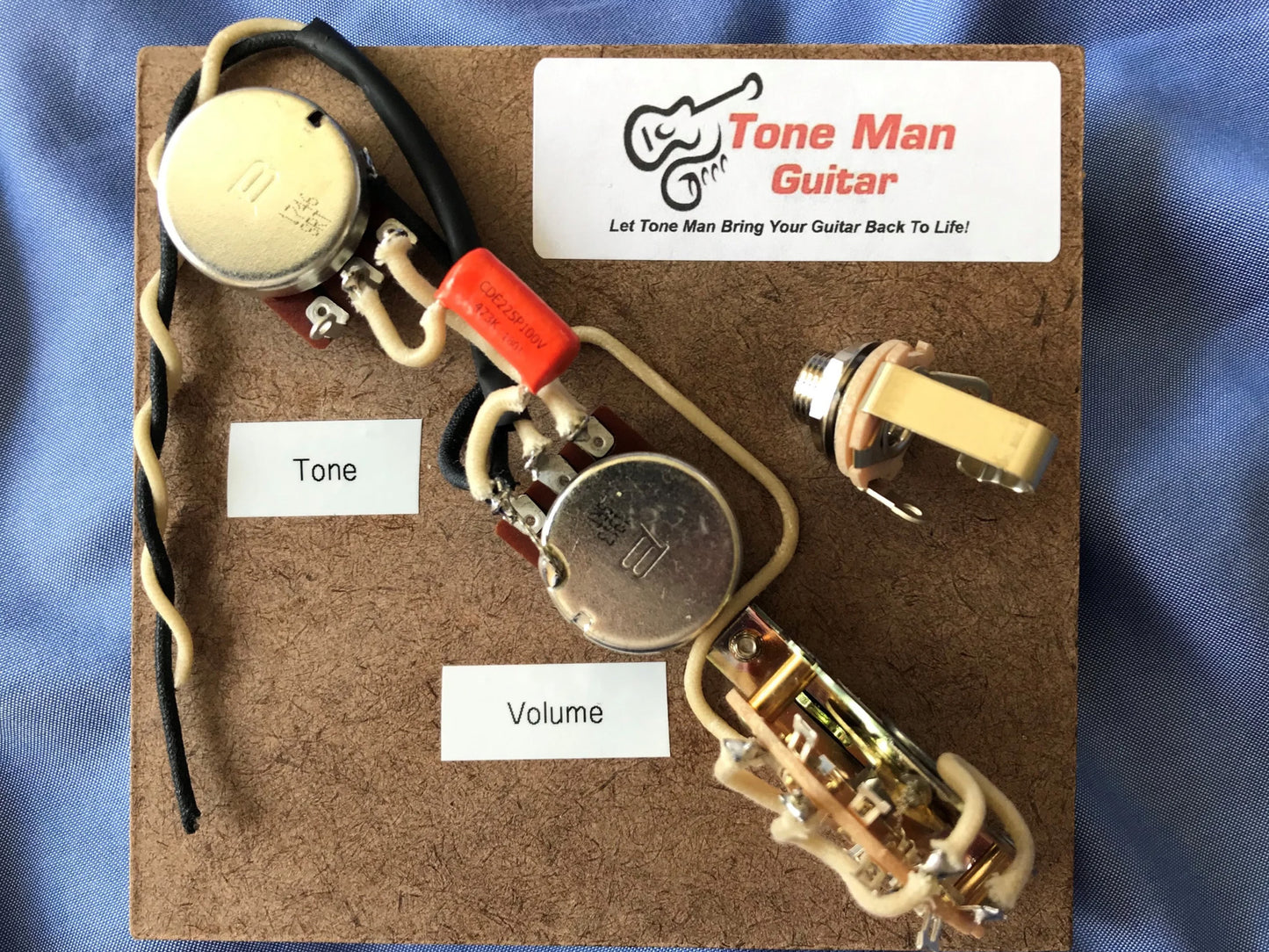 Telecaster Classic Series Prewire Orange Drop  Tone Cap