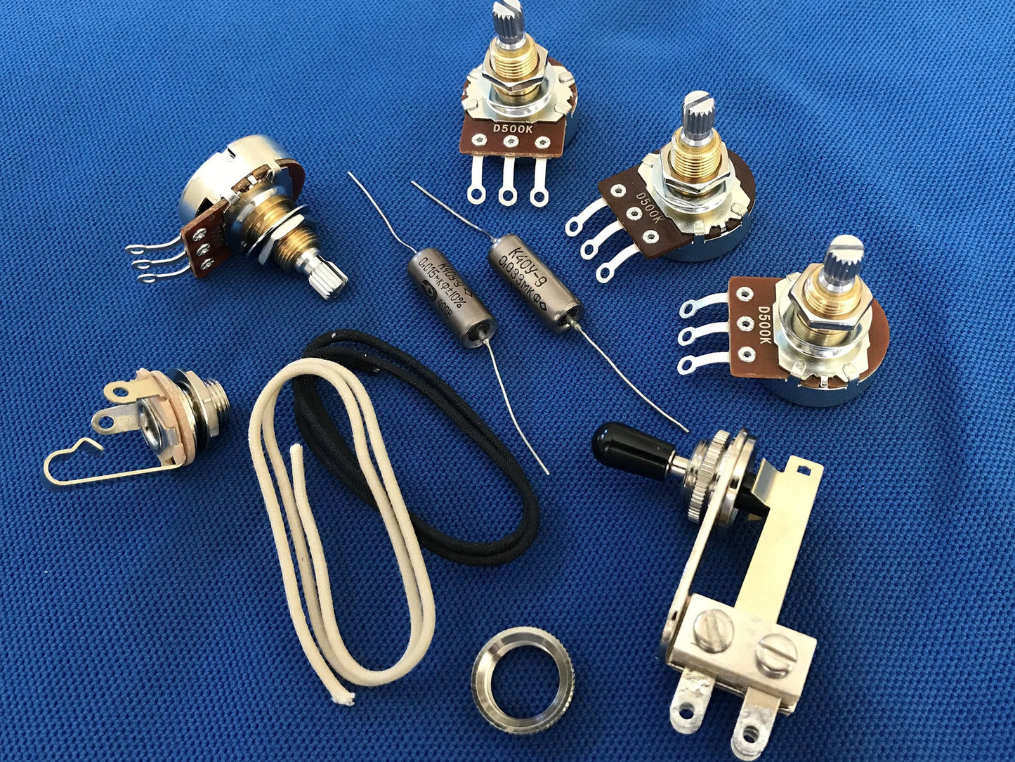 SG wiring kit Premium Series DIY PIO tone caps