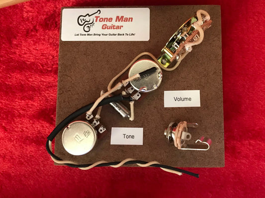 Telecaster Premium Blues 60s Prewire Paper In Oil Tone Cap