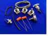 Les Paul Wiring Kit - DIY Classic Kit - Short Shaft Pots - Orange Drop Caps
