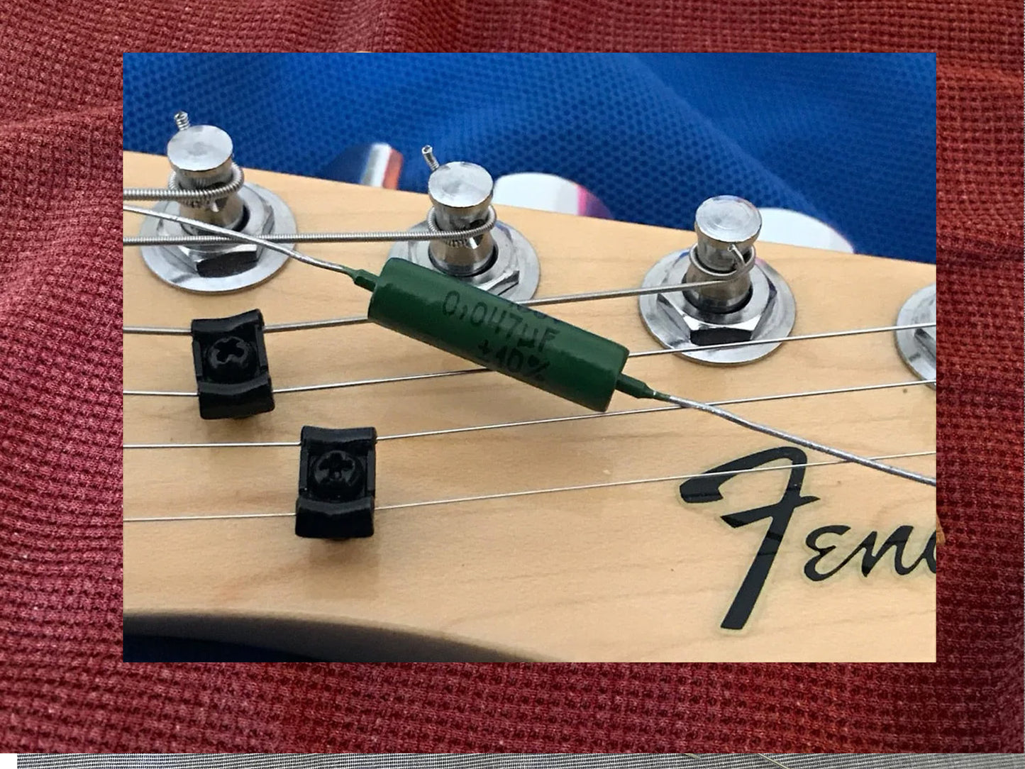 Telecaster Nashville Premium Series Prewire PIO tone caps